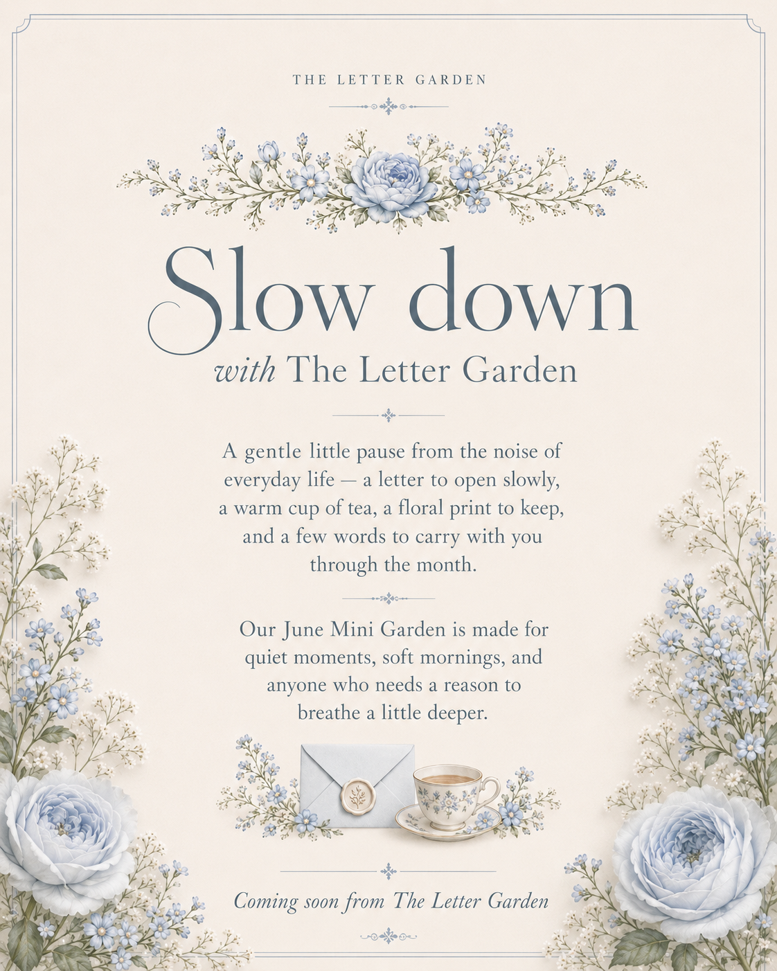 JUNE - Mini Garden - PRE ORDER